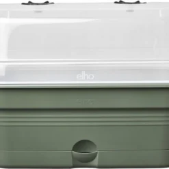 Elho Green Basics Kweektray Allin1 39 - Plantenbak Voor Kweken En Oogsten - Ø 39.0 X H 15.2 Cm - Groen/Blad Groen