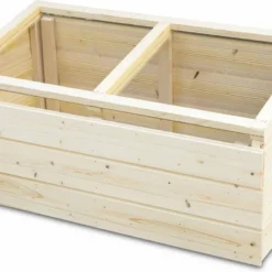 Alice's Garden Moestuinbak Hêtre - 80x41x34cm - Met Deksel - Grenen