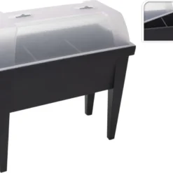 Kweektafel Antraciet Incl. Deksel