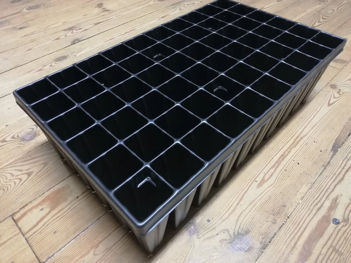 Merkloos 1 X Stevige DIEPE Zaaitray Hard Plastic - 60 Cellen (30x51 Cm)- ZEER DUURZAAM - Kweekbak Zaaibak Kweektray Stektray - 15 Cm Hoog 2 Merkloos 1 X Stevige DIEPE Zaaitray Hard Plastic - 60 Cellen (30x51 Cm)- ZEER DUURZAAM - Kweekbak Zaaibak Kweektray Stektray - 15 Cm Hoog - Afbeelding 2