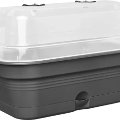 Elho Green Basics Kweektray Allin1 39 - Plantenbak Voor Kweken En Oogsten - Ø 39.0 X H 15.2 Cm - Zwart/Living Black -Aanbiedingen Bloeiruimte Winkel 1200x911 4
