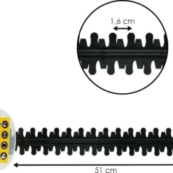 Kibani Elektrische Heggenschaar – 450W – 51 Cm Zwaardlengte - Snoeien En Knippen - Mesafstand 16mm - Haagschaar Voor Tuinonderhoud -Aanbiedingen Bloeiruimte Winkel 1200x918