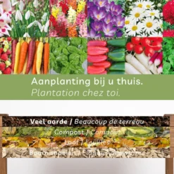 Needs&wants® Groot Verhoogd Bed Met Poten, Bloembed Van Hout Voor Tuin Balkon Terras, Verhoogd Bed Bloembak Houten Kit Voor Kruiden Groenten Bloemen, Plantenbak Tuinbed Kruidenbed Buiten Outdoor, Bruin -Aanbiedingen Bloeiruimte Winkel 1200x922 5