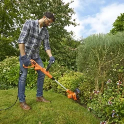 Black & Decker BLACK+DECKER BESTA525-QS Grastrimmer - 450W - 25cm - Gesnoerd -Aanbiedingen Bloeiruimte Winkel 1200x925