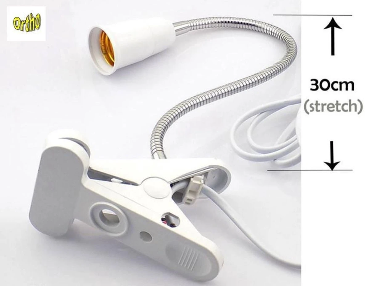 Ortho® - WW 200 LED Warm Wit Groeilamp - Bloeilamp - Kweeklamp - Grow Light - Groei Lamp (met 1 Upgraded 200 LED Warm Wit Lamp) - 1 Flexibele Lamphouder - Spotje Met Klem - 1x 7 Ortho® - WW 200 LED Warm Wit Groeilamp - Bloeilamp - Kweeklamp - Grow Light - Groei Lamp (met 1 Upgraded 200 LED Warm Wit Lamp) - 1 Flexibele Lamphouder - Spotje Met Klem - 1x - Afbeelding 7