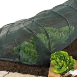 Merkloos Kweektunnel Met Zwart Gaasnet - 300x45x45 Cm -Aanbiedingen Bloeiruimte Winkel 1200x938