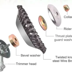 Merkloos Onkruidborstel Voor Bosmaaier | 200mm 20 Cm Staalborstel Nieuw | Universele Onkruidborstel 200 Mm - Onkruidverwijderaar - Voegenborstel - Grastrimmer -Aanbiedingen Bloeiruimte Winkel 1200x959 2