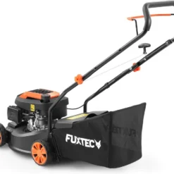 FUXTEC Grasmaaier Benzine - 41cm - 80cc - Duwmaaier - Opvangbak 45L - FX-RM4180 -Aanbiedingen Bloeiruimte Winkel 1200x964