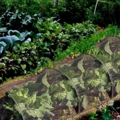 Merkloos Kweektunnel Met Zwart Gaasnet - 300x45x45 Cm -Aanbiedingen Bloeiruimte Winkel 1200x989