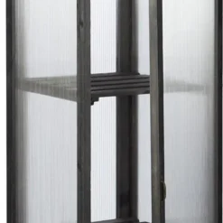 Relaxdays Kweekkas Balkon - Hout - 3 Etages - Balkonkas - Hobbykas - Plantenkas - Broeikas -Aanbiedingen Bloeiruimte Winkel 392x1200