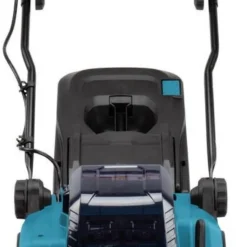 Makita Grasmaaier - DLM382CM2 - 2x18 V - 38 Cm - Incl. 4,0 Ah Accu (2 St) En Duolader -Aanbiedingen Bloeiruimte Winkel 478x1200