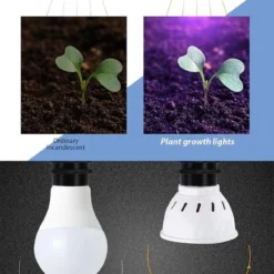 Hoogwaardige Groeilamp Met 80 LEDS (E27 Grote Fitting) - Bloeilamp - Kweeklamp - Grow Light - Groeilicht - Kweekbak - Kweekkas -Aanbiedingen Bloeiruimte Winkel 647x1200