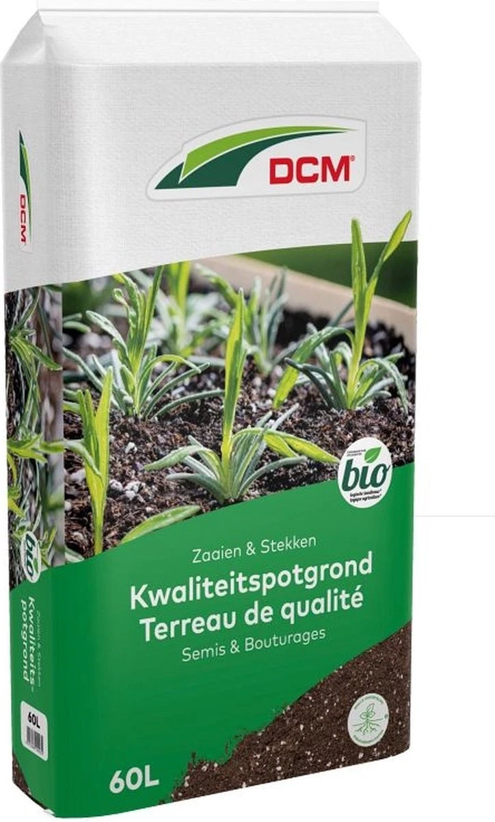 DCM Potgrond Zaaien & Stekken (60 Ltr) 1 DCM Potgrond Zaaien & Stekken (60 Ltr)