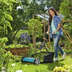 GARDENA - Kooimesmaaier 400 - Grasmaaier - Maaibreedte 40 Cm - Gazons Tot Ca. 200m² -Aanbiedingen Bloeiruimte Winkel 799x1200 36