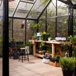 Elho Green Basics Kweektray Allin1 32 - Plantenbak Voor Kweken En Oogsten - Ø 32.0 X H 13.2 Cm - Zwart/Living Black -Aanbiedingen Bloeiruimte Winkel 800x1200 11