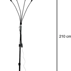 A Sunny Day Kweeklamp LED Wit Licht Inclusief Statief En USB Voeding - 160 Cm - Groeilamp Voor Planten - Zonlicht Lamp - Bloei Planten - Grow Light - 40 Watt - Automatisch Timer Voor 3-9-12 Uur -Aanbiedingen Bloeiruimte Winkel 815x1200