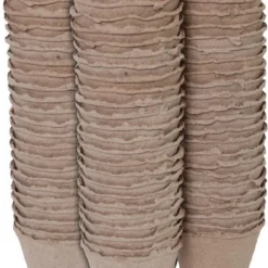 Talen Tools - Turfpotjes - Rond - 8 Cm - 96 Stuks