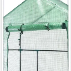 Pro Garden Kweekkas/broeikas Met 4 Planken 73 X 143 X 195 Cm - Mesh Kas Met Metalen Frame - Moestuin Artikelen - Groenten/fruit/planten/bloemen En Kruiden Kas -Aanbiedingen Bloeiruimte Winkel 846x1200