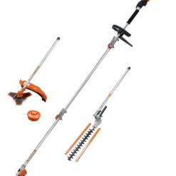 TIMBERPRO - 5-in-1 – Multitool – Benzine - Kettingzaag - Bosmaaier -Kantenmaaier - Haagschaar - Verlengstuk - 52 Cc. -Aanbiedingen Bloeiruimte Winkel 848x1200