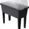 Moestuinbak Kweektafel Respana Planter High Set 77x39x82cm ANTRACIET Prosperplast