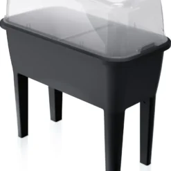 Moestuinbak Kweektafel Respana Planter High Set 77x39x82cm ANTRACIET Prosperplast