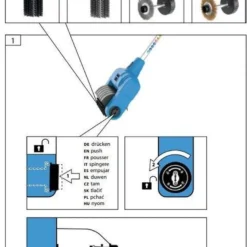 Güde Elektrische Oppervlakte- En Voegenreiniger - MET Telescopische Stang & 4 Voegenborstels - GUB 500 -Aanbiedingen Bloeiruimte Winkel 883x1200 1