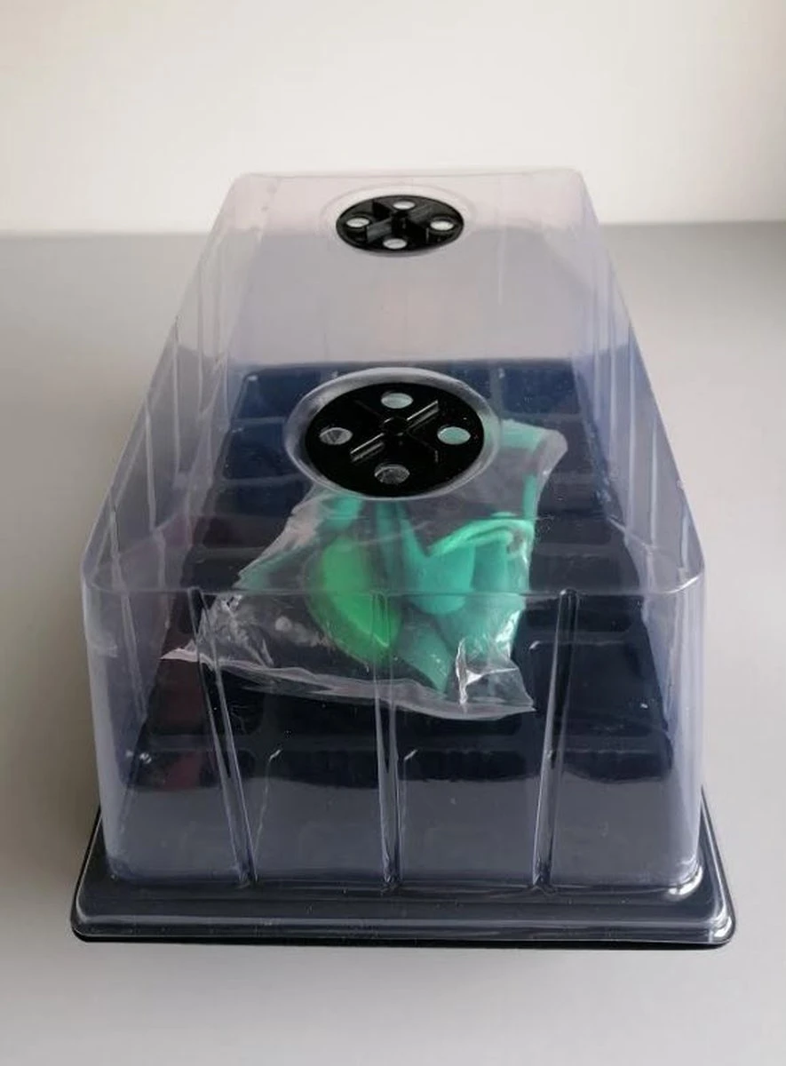 Kweekbak | Kweekkas | Kweekkas | Kweekkastje |Propagator| Broeikas | Mini Kas | Met Deksel | 20x24x37cm | Complete Kweekset | Binnen En Buiten | Startset 4 Kweekbak | Kweekkas | Kweekkas | Kweekkastje |Propagator| Broeikas | Mini Kas | Met Deksel | 20x24x37cm | Complete Kweekset | Binnen En Buiten | Startset - Afbeelding 4