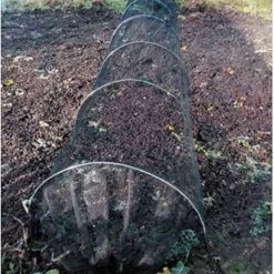 Merkloos Kweektunnel Met Zwart Gaasnet - 300x45x45 Cm -Aanbiedingen Bloeiruimte Winkel 900x1200