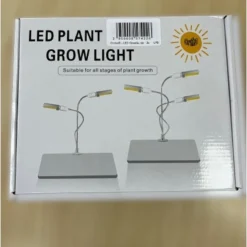 Ortho® - LED Groeilamp - Wit Licht - Bloeilamp - Kweeklamp - Full Spectrum - Grow Light - Groei Lamp (met 3 Lampen) Met Flexibele Lamphouder - Hoge Lichtintensiteit - Klem Spotje - 3x -Aanbiedingen Bloeiruimte Winkel 904x1200