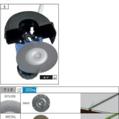 Güde Elektrische Onkruidborstel - Voegenreiniger - 400 Watt - GRF 401 -Aanbiedingen Bloeiruimte Winkel 956x1200 4