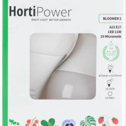 HortiPower Bloomer 2 Kweeklampen - 2 Stuks - 400-780nm - 9W - E27 - LED - Kweeklamp Led Full Spectrum - Groeilamp Voor Planten -Aanbiedingen Bloeiruimte Winkel 975x1200 1