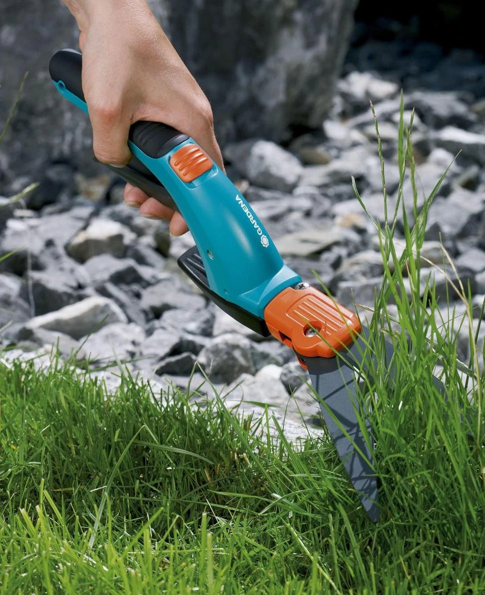 GARDENA Comfort Grasschaar - 360° Draaibaar - Antikleef Coating - Golfsnede 7 GARDENA Comfort Grasschaar - 360° Draaibaar - Antikleef Coating - Golfsnede - Afbeelding 7