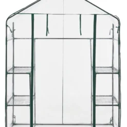 Tuinkas Hoorn Met 4 Planken 140x73x195 Cm Transparant -Aanbiedingen Bloeiruimte Winkel 981x1200