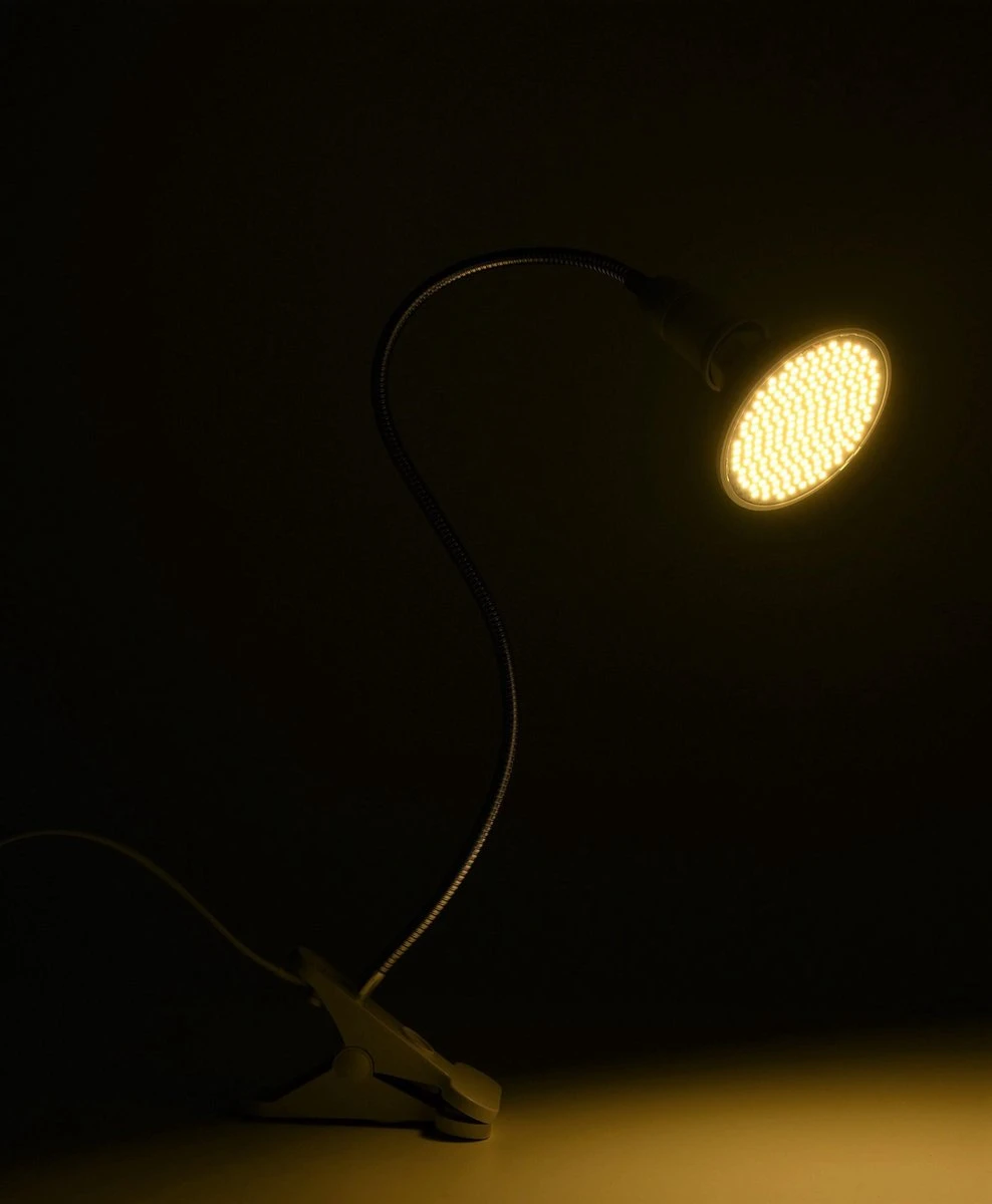 Ortho® - WW 200 LED Warm Wit Groeilamp - Bloeilamp - Kweeklamp - Grow Light - Groei Lamp (met 1 Upgraded 200 LED Warm Wit Lamp) - 1 Flexibele Lamphouder - Spotje Met Klem - 1x 6 Ortho® - WW 200 LED Warm Wit Groeilamp - Bloeilamp - Kweeklamp - Grow Light - Groei Lamp (met 1 Upgraded 200 LED Warm Wit Lamp) - 1 Flexibele Lamphouder - Spotje Met Klem - 1x - Afbeelding 6